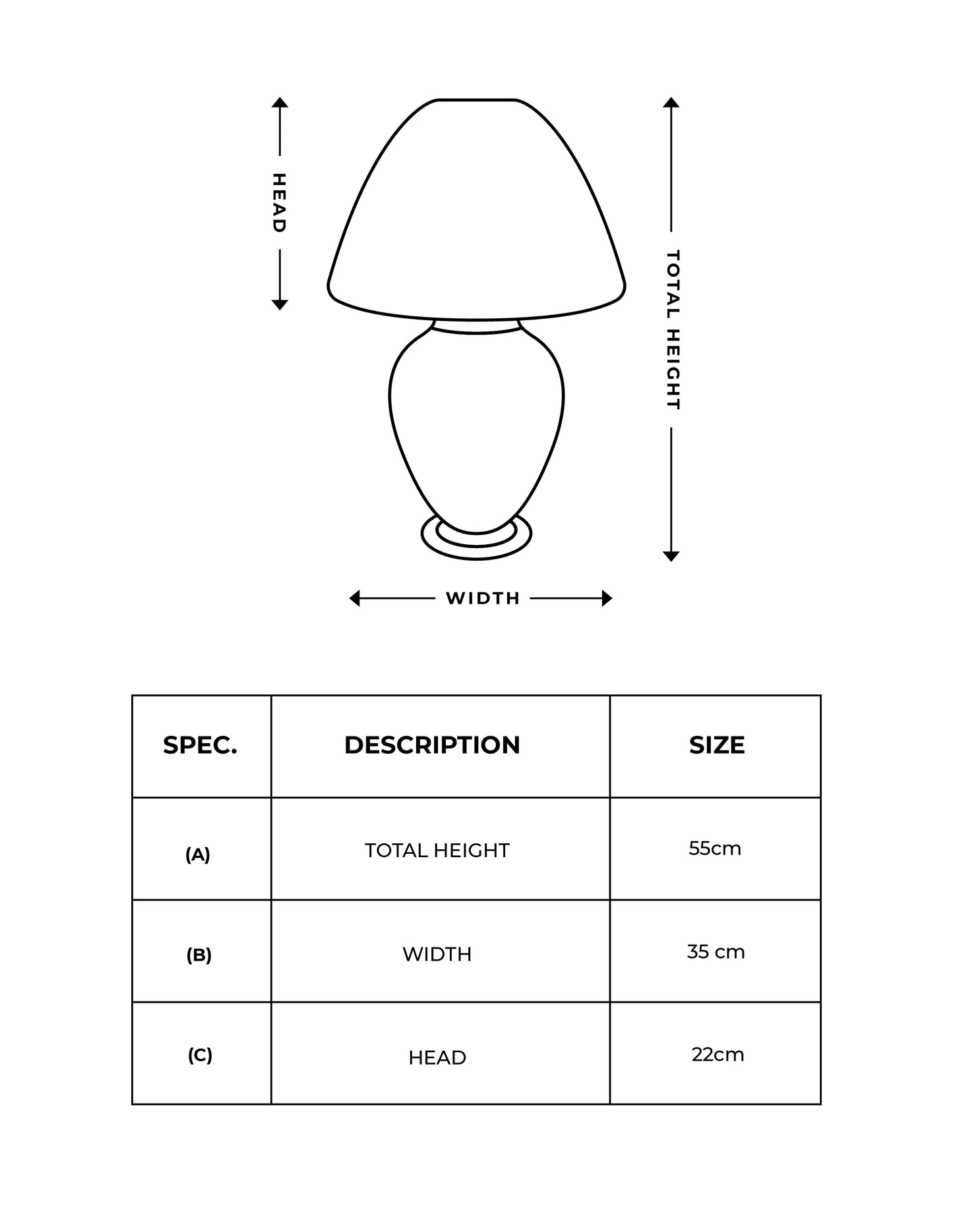 Royal Canopy Lamp - RCL02