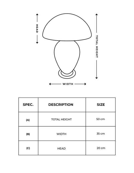 Portobello Lamp - PL04